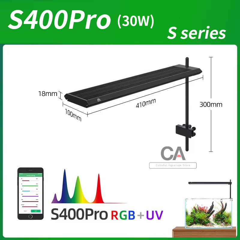 Marine Aquarium Live - WEEK AQUA S Series RGB+UV Full