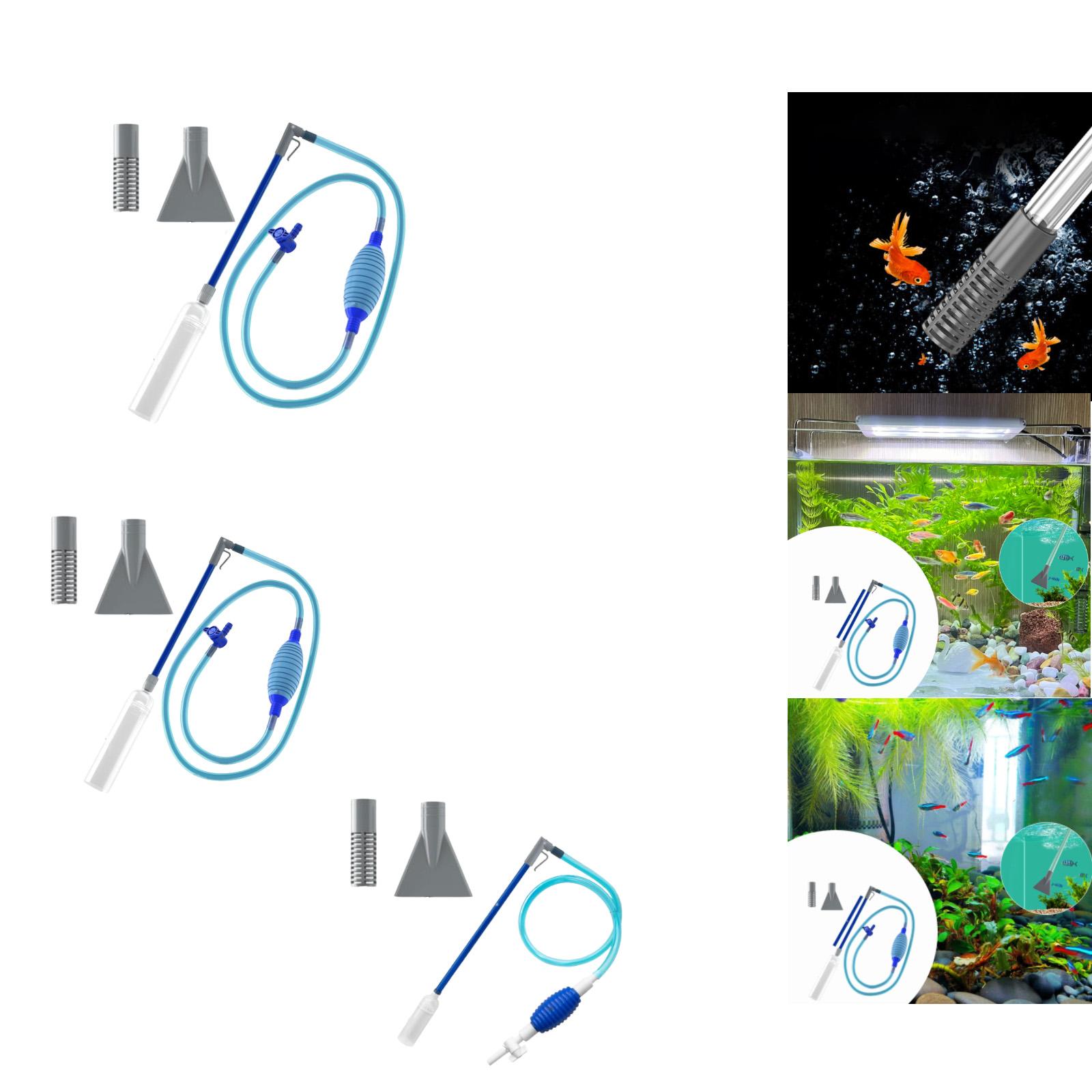 Fish Tank Water Changer Adjust - Marine Aquarium Gravel ulasan dan harga