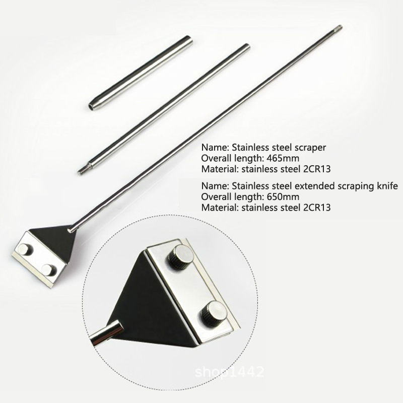Aquarium Stainless Steel Fish  - Marine Aquarium Glass Scraper ulasan dan harga