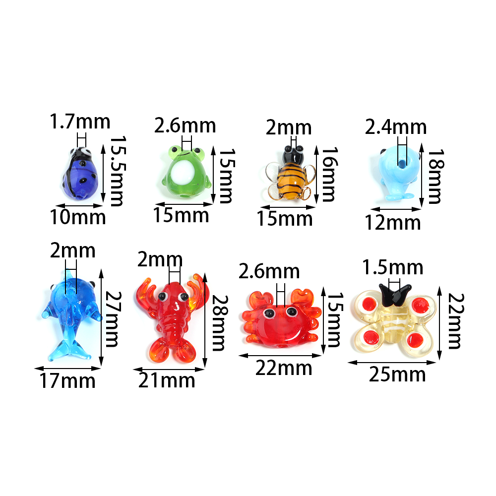 2Pcs Glass Pendant Marine Anim - Aquarium Marine ulasan dan harga