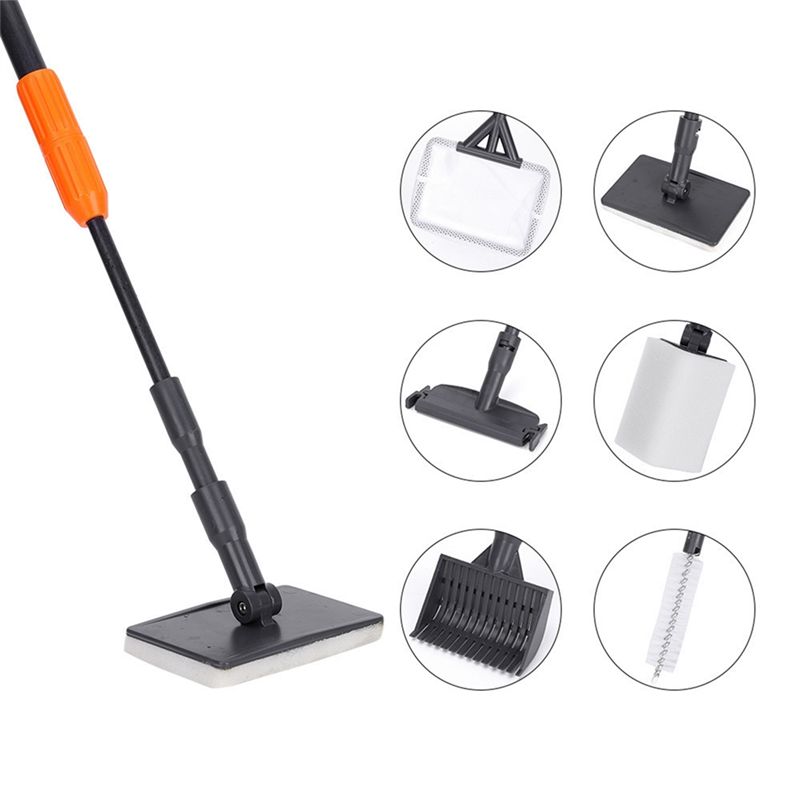 AT14 Aquarium Cleaning Tools K - Marine Aquarium Glass Scraper ulasan dan harga