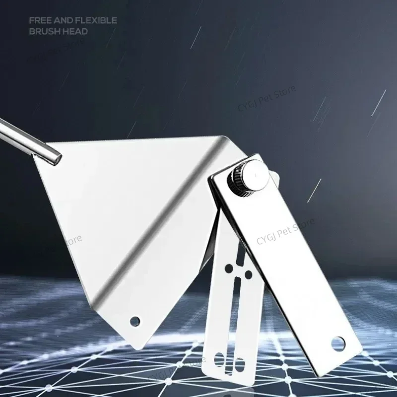 Fish Tank Cleaning Tool Flat S - Marine Aquarium Glass Scraper ulasan dan harga