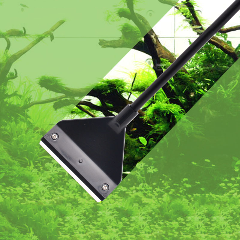 Aquarium Algae Remover Aluminu - Marine Aquarium Glass Scraper ulasan dan harga
