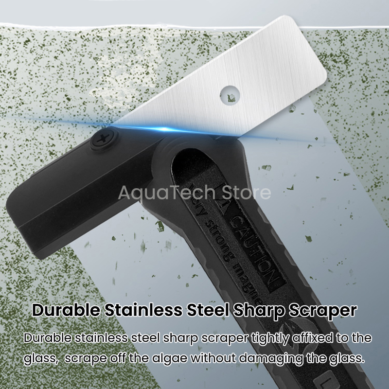 Magnetic Aquarium Fish Tank Gl - Marine Aquarium Glass Scraper ulasan dan harga