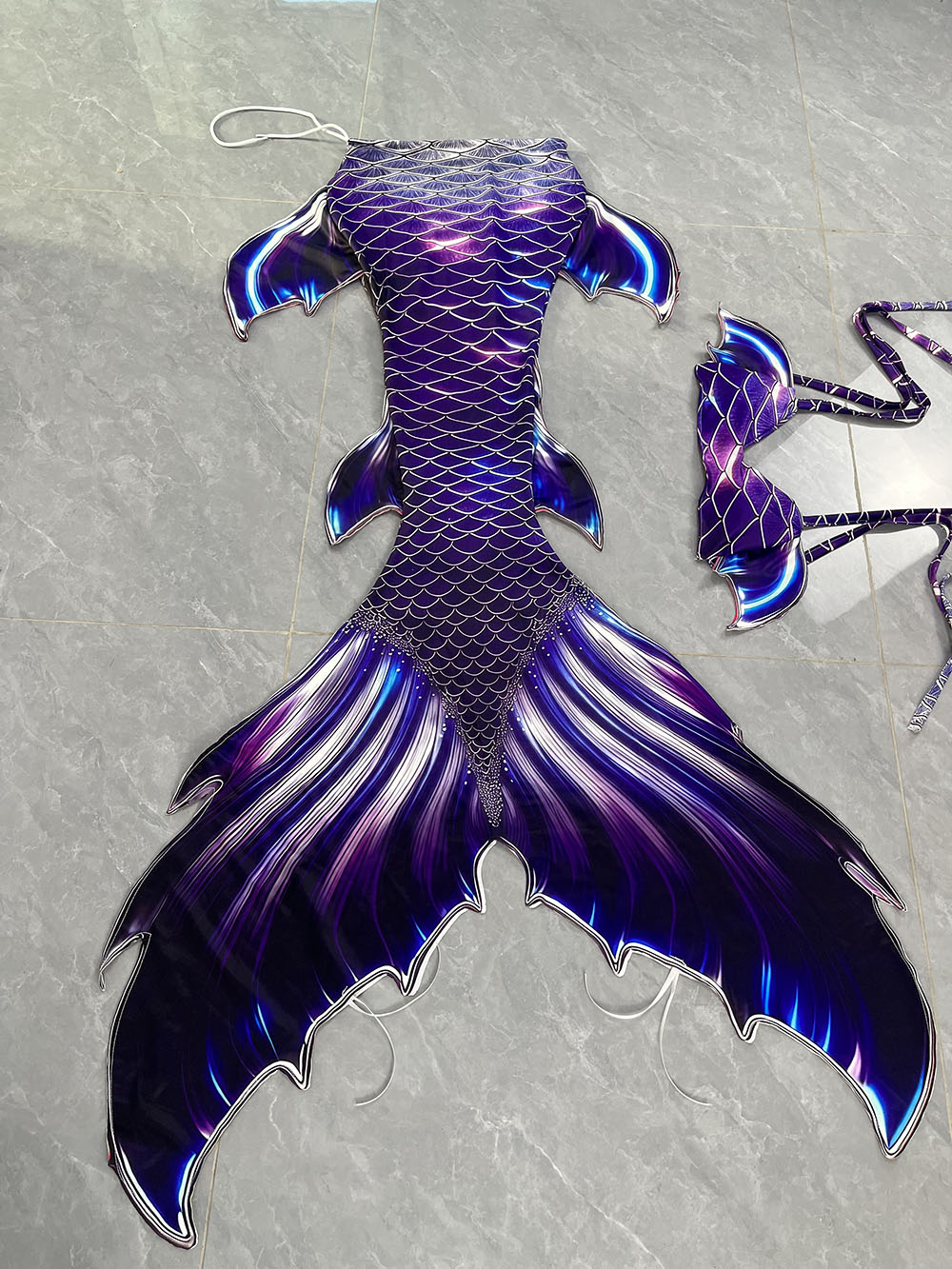 Colorful Dreamy Mermaid Tail A - Aquarium Marine ulasan dan harga