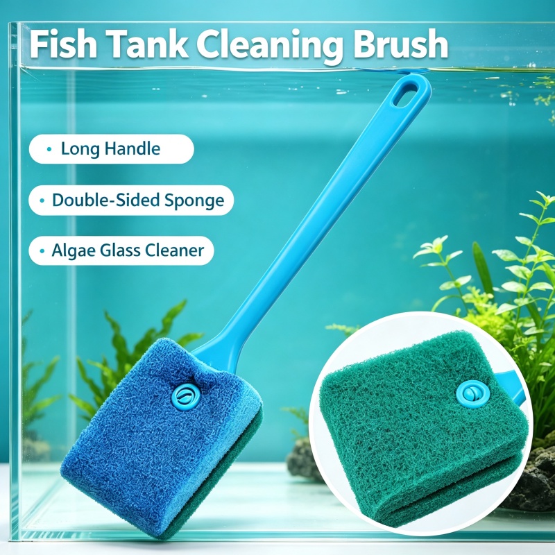 Long Handle Aquarium Fish Tank - Marine Aquarium Glass Scraper ulasan dan harga