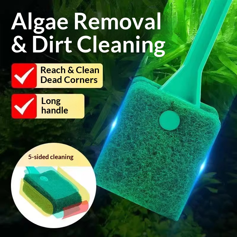 Long Handle Aquarium Fish Tank - Marine Aquarium Glass Scraper ulasan dan harga
