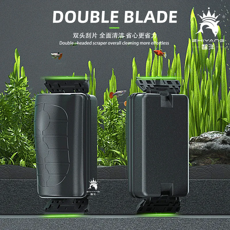 Aquarium Glass Fish Tank Algae - Marine Aquarium Glass Scraper ulasan dan harga