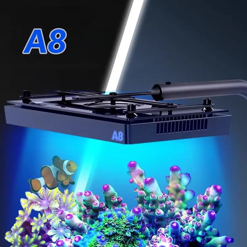 A8SE II Max Blue 240W WiFi App - Aquarium Marine ulasan dan harga