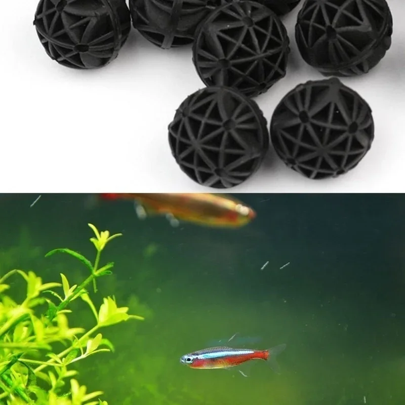 20Pcs 16mm Aquarium Filter Bio - Aquarium Marine ulasan dan harga