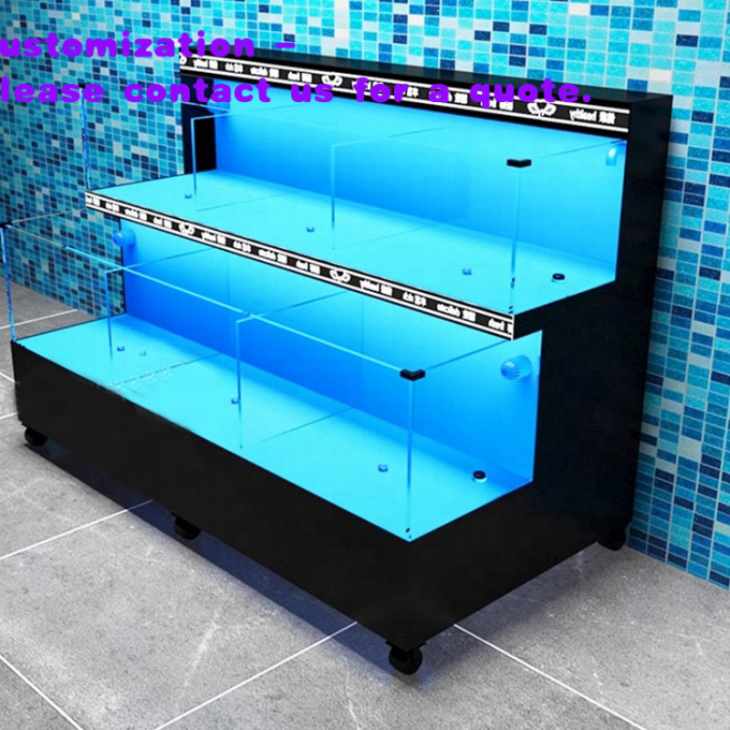 custom.Customized Large Acryli - Marine Aquarium Live ulasan dan harga